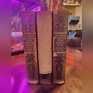 Vintage 1923 the great events of the great war books